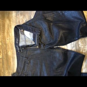 7 for all mankind Dojo size 31 wax denim blue